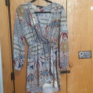 print day dress